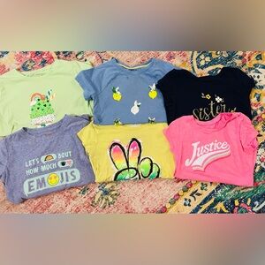 Girls Graphic T-Shirts Set